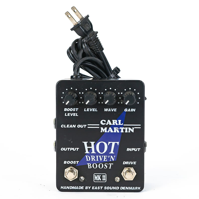 Carl Martin Hot Drive and Boost MKII Overdrive Guitar Effect Pedal