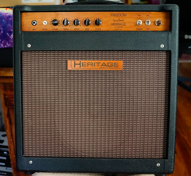 Heritage Kenny Burrell Freedom 2005 Black Reverb