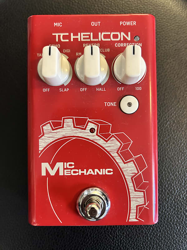 TC HELICON ティーシーヘリコン MIC MECHANIC 2 新品 TC Helicon Mic Mechanic 2 Vocal Effects Pedal | Music & Arts