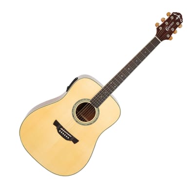 Crafter KD-10EQ L.R. Baggs Element Pickup Dreadnought Acoustic Guitar image 1