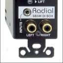 Radial StageBug SB-5W In Wall Mount Stereo DI Box Passive Great for iPod/Phone - Ships FREE 48 US!