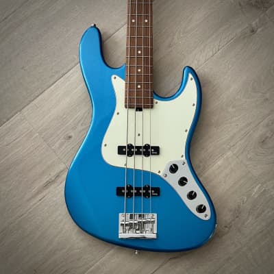 Sadowsky MetroExpress 21-Fret Vintage JJ 4-String Bass, Ice Blue Metallic High Polish, Morado Fretboard (2023 Updated Model) image 3