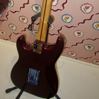 Fender Acoustasonic 2003 - Candy Apple Red image 4