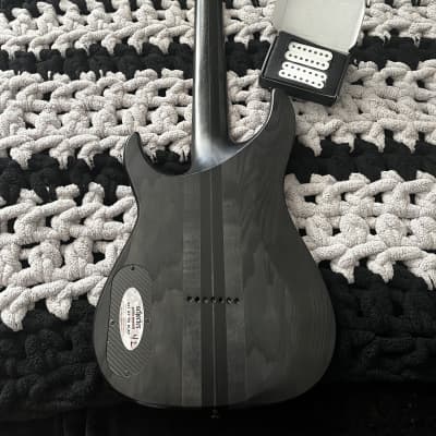 Schecter Keith Merrow Signature KM-7 Mk-II with Seymour Duncan Pickups 2016 - 2018 - See Thru Black Pearl image 3