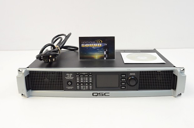 アンプ QSC PLD4.2 QSC PLD4.2 Power Amplifier with DSP | Sweetwater
