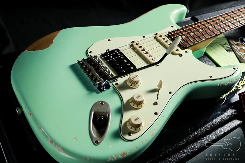 Xotic XSC-2 Surf Green Heavy Aged | Reverb