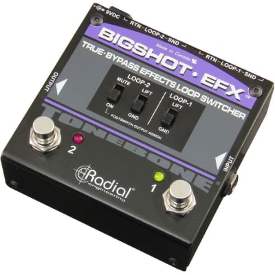 Reverb.com listing, price, conditions, and images for radial-bigshot-efx