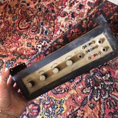 Oki / Heath Kit / Radio Shack  Reel to Reel with custom amp (transistor)  1960s Black & Tan with ano image 8
