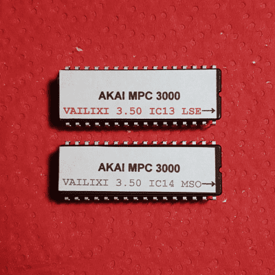 Akai MPC 3000 OS 3.50 Vailixi EPROM Upgrade KIT