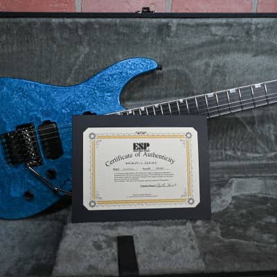 ESP Original Series M-II Custom CTM Liquid Metal Blue Japan