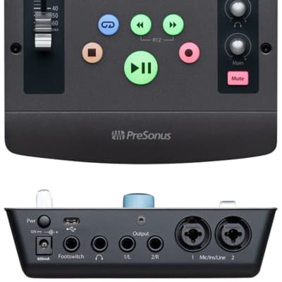 PRESONUS ioStation 24c 2x2 USB-C Audio Recording interface Production Controller image 1