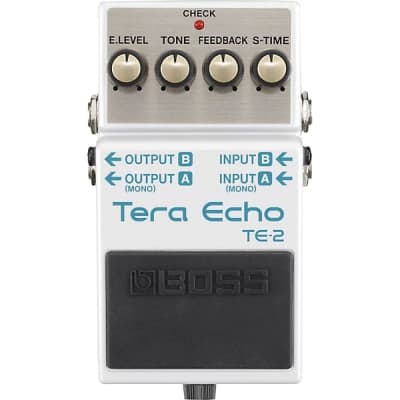 BOSS  TE-2 Tera Echo Guitar Effects Pedal 2024 - White image 3