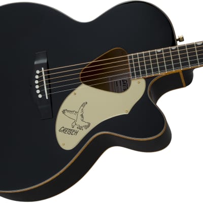 Gretsch G5022CBFE Rancher Falcon Jumbo Cutaway Acoustic/Electric Guitar with Fishman Pickup System 2017 - Black image 2