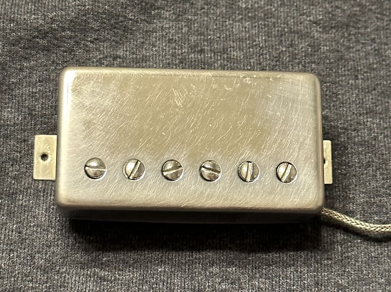 Mojotone 59 Clone PAF Humbucker Neck - Aged Nickel | Reverb