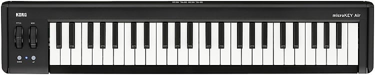 Korg microKEY Air-49 49-key Bluetooth Keyboard Controller image 1