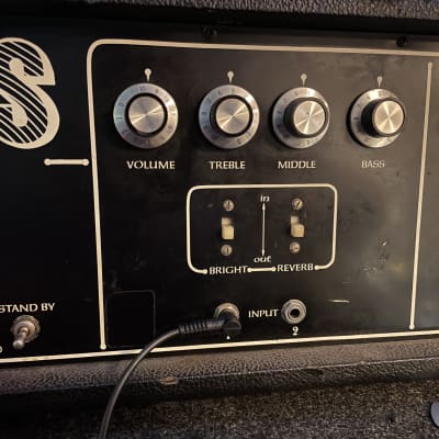 AIMS Dual KT88 2 Channel Master Volume Bass or Guitar Amp Head 120 Watt Mid 70’s image 3