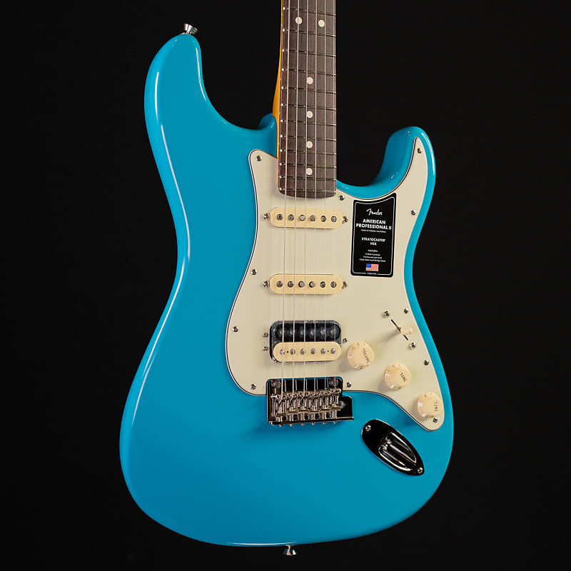 Fender American Professional II Stratocaster - Miami Blue HSS - #5793 image 1