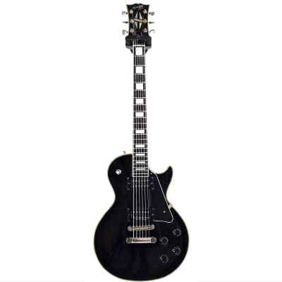 【商品】希少！ Orville LPC-75 Ebony Les Paul Custom ケース付 日本製 Gibson オービル ギブソン レスポールカスタム ギブソン