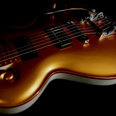 Pawar Turn Of The Century “Stage”  1999 Gold Top.  Namm Prototype. Very Rare. Positive Tone System image 3