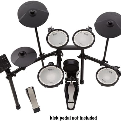 Roland TD-07KV Electronic V-Drums Kit – Legendary Dual-Ply All Mesh Head kit with superior expression and playability – Bluetooth Audio & MIDI – USB for recording audio and MIDI data – 40 FREE Melodic image 4
