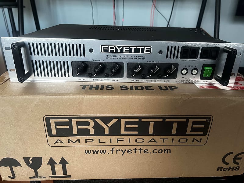 Fryette 292 Tube Power Amp Reverb