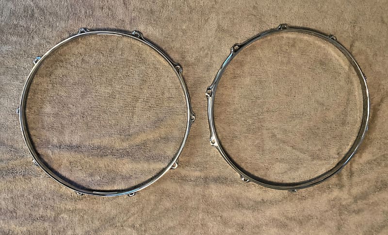 Cercles Caisse Claire Power Hoops 2,3 MM 14" 10 Trous IMPECCABLES Envoi soigné‼️ image 1