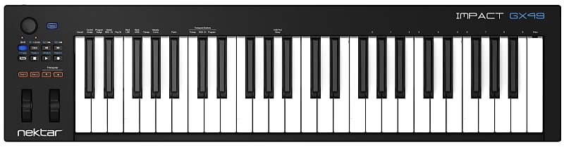 Nektar Impact GX49 MIDI Controller Keyboard image 1