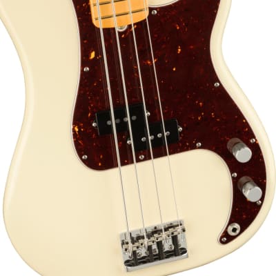 Fender American Professional II Precision Bass. Maple Fingerboard, Olympic White image 1