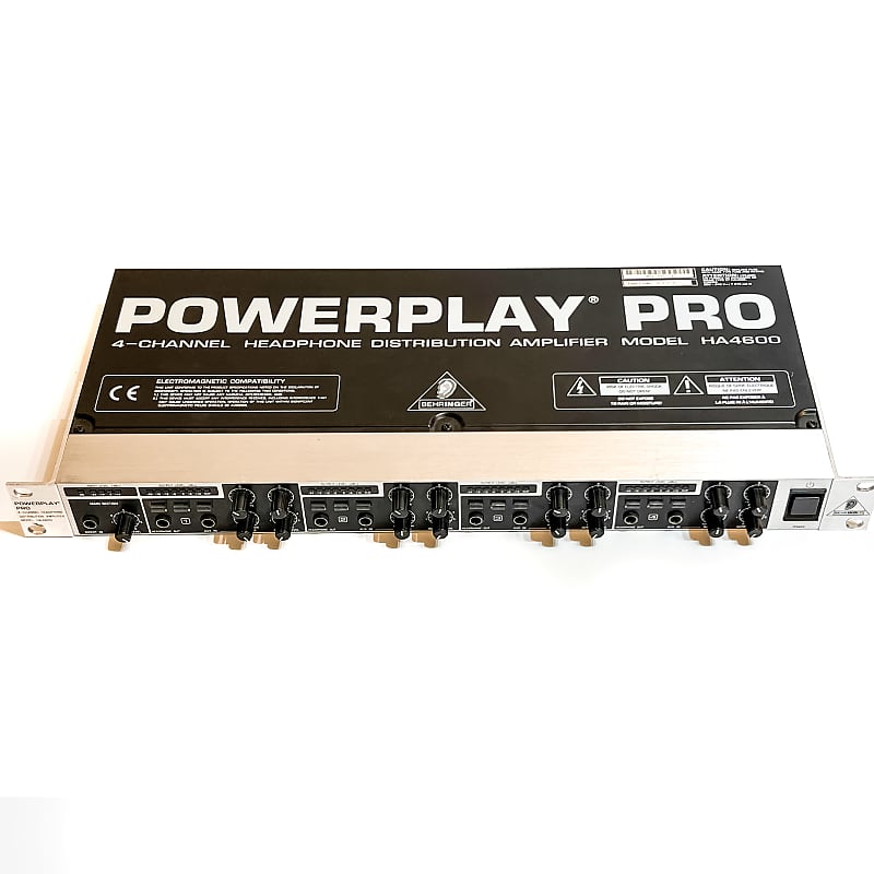 Behringer Powerplay Pro HA4600 4-Channel Headphone Amplifier image 2