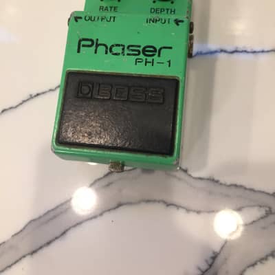 Vintage PSA-Modded Black Label Boss PH-1 Phaser Silver Screw LONG Dash MIJ Pedal Placebo Farm PH1 image 1