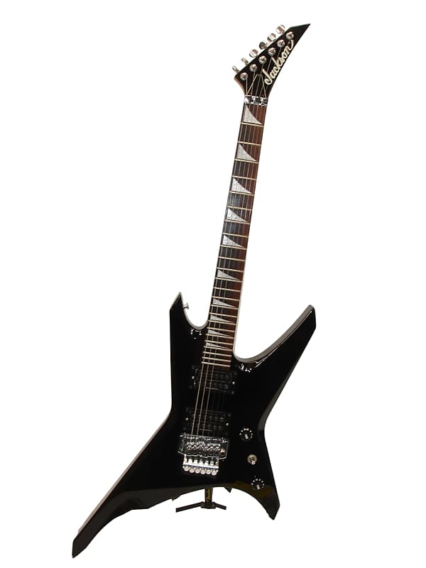 1998 Jackson Warrior Electric Guitar, Black | Reverb