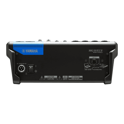 Yamaha MG10xuf 10 channel mixer with usb and effects image 3