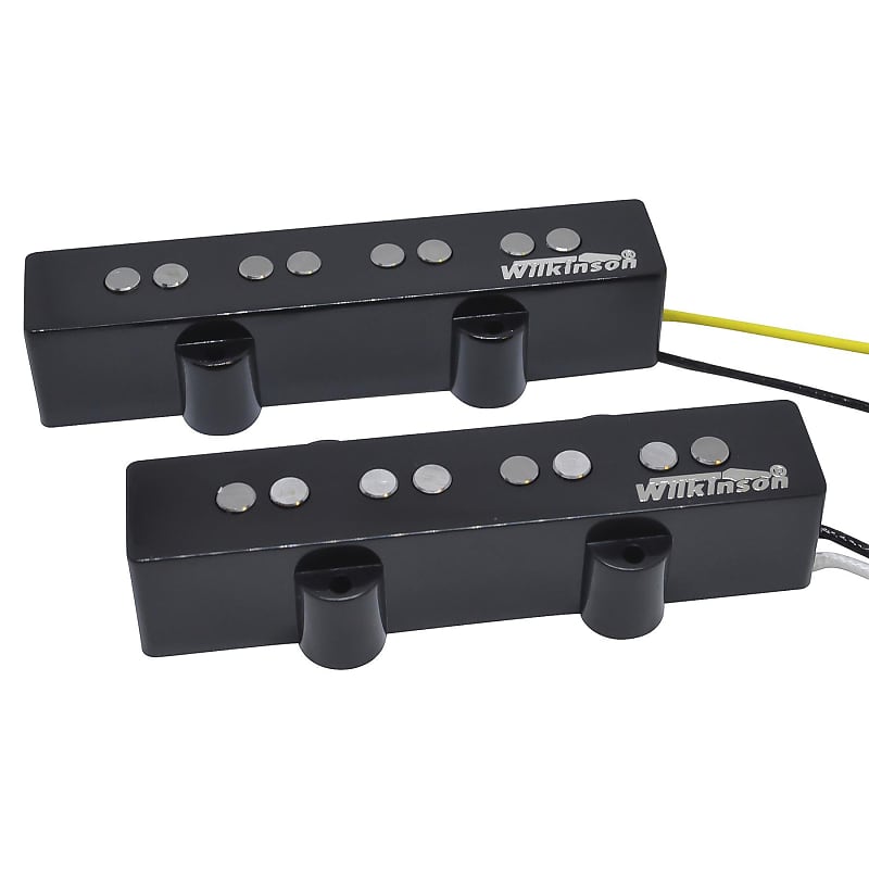 Wilkinson MWJB Neck & Bridge Jazz Bass Guitar Pickup Set