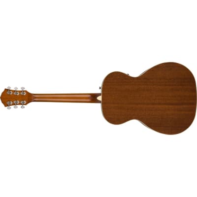 Fender FA-235E Concert Acoustic Guitar, Walnut Fingerboard, Natural, 0971252021 image 2