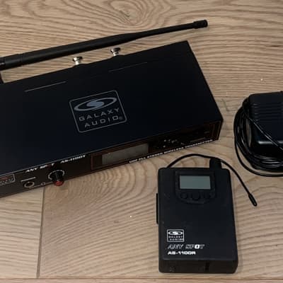 Galaxy Audio AS-1100 Wireless Personal Monitor System , Black, AS-1100T & AS1100R Ships Fast ! image 11