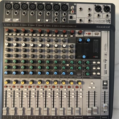 Soundcraft Signature 12 MTK 12-Channel Multi-Track Analog USB