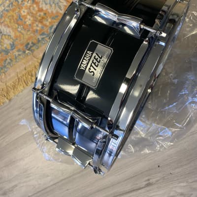 パーカッション・打楽器 YAMAHA STEEL MADE IN JAPAN Yamaha Steel Snare Drum (NOS, Made in Japan) 90s - 2000s
