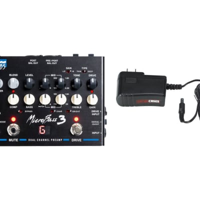 EBS MicroBass 3 Bass Preamp | Reverb