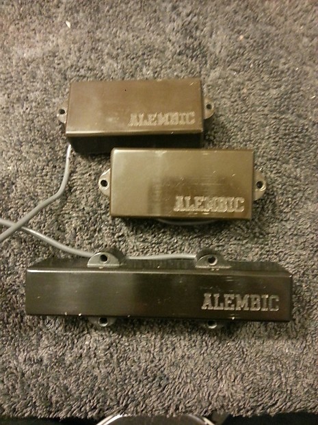 ALEMBIC ベース用ピックアップ PJ 希少 Alembic PJ Bass Pickup Set | Reverb