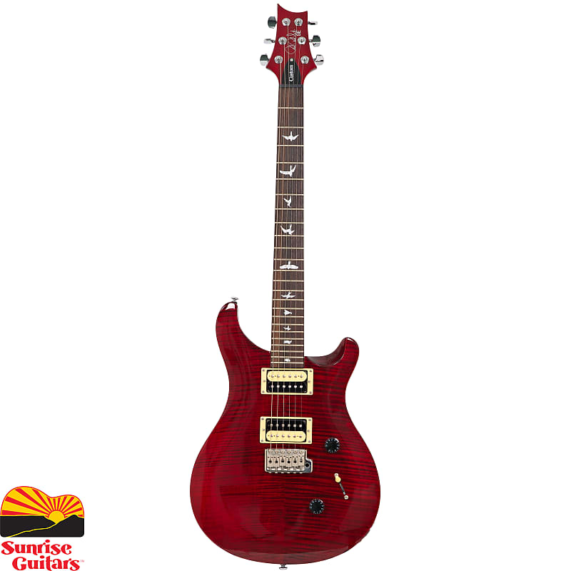 PRS SE Custom 24 Scarlet Red | Reverb