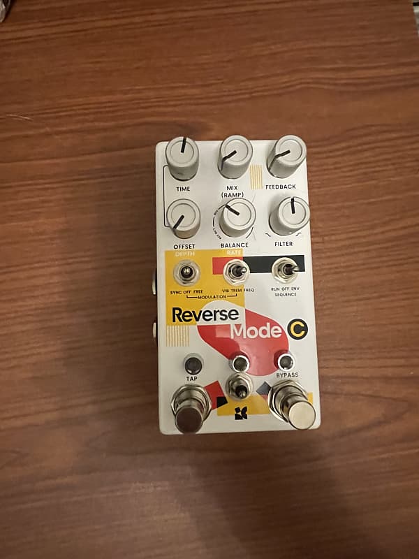 Chase Bliss Reverse Mode C 未使用品 Chase Bliss Audio Reverse Mode C - Pedal on ModularGrid