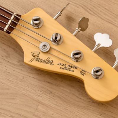2019 Fender Hybrid 60s Jazz Bass California Blue, Mint Condition w/ USA Pickups, Japan MIJ image 4
