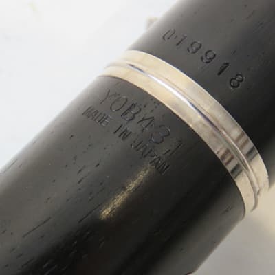 Yamaha YOB-431 Simplified Conservatoire Semi-Automatic Octave Oboe image 13