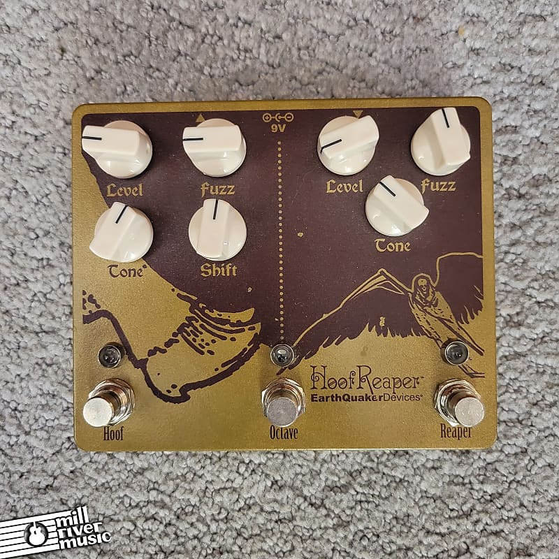 EarthQuaker Devices Hoof Reaper V2 Fuzz Octave Used