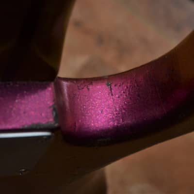 American Fender Stratocaster Relic Custom Pink Magenta Sparkle Colorshift! image 23
