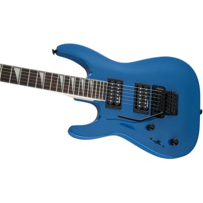 Jackson JS Series Dinky Arch Top JS32 DKA Left-Handed Electric Guitar, Amaranth Fingerboard, Bright Blue image 10