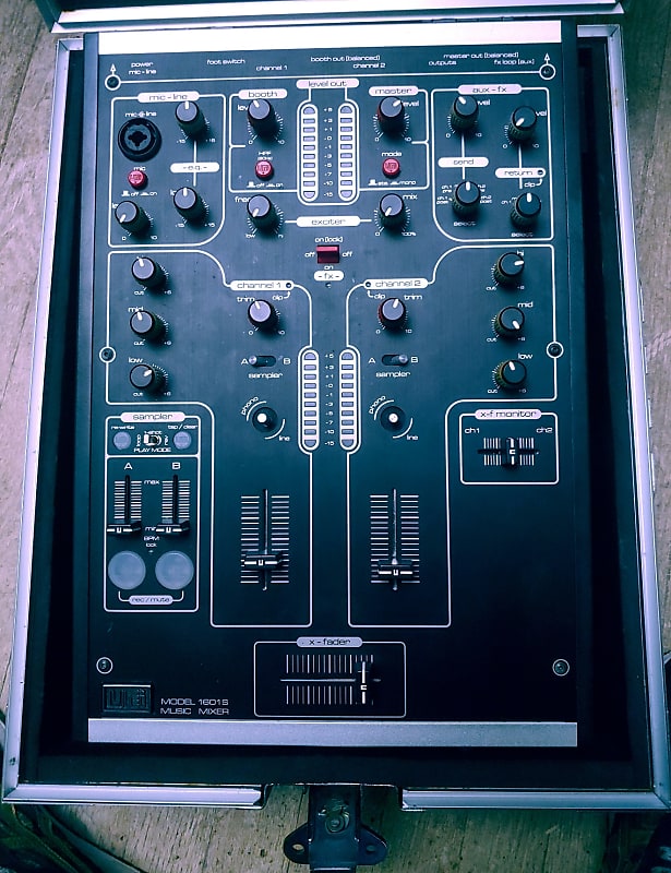 Urei 1601s DJ Mixer with Sampler | Reverb
