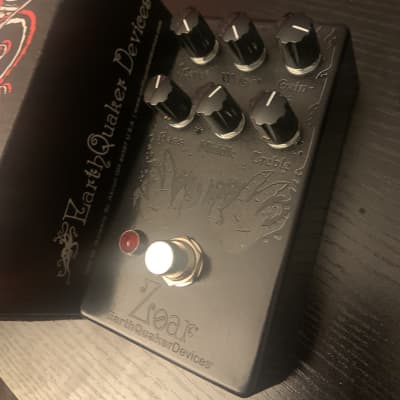 EarthQuaker Devices Zoar Dynamic Audio Grinder Limited Edition - Blacked Out 2023 - Blacked Out for sale