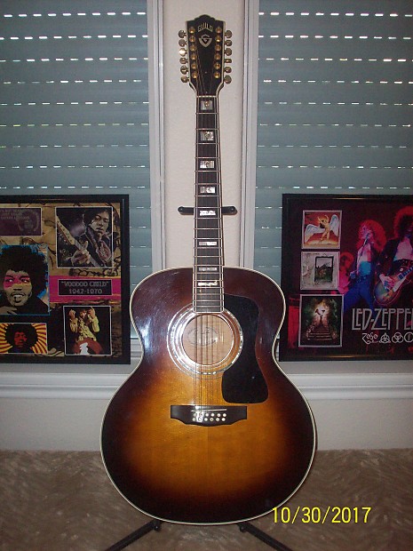 Guild JF65 12 1998 Flame Maple
