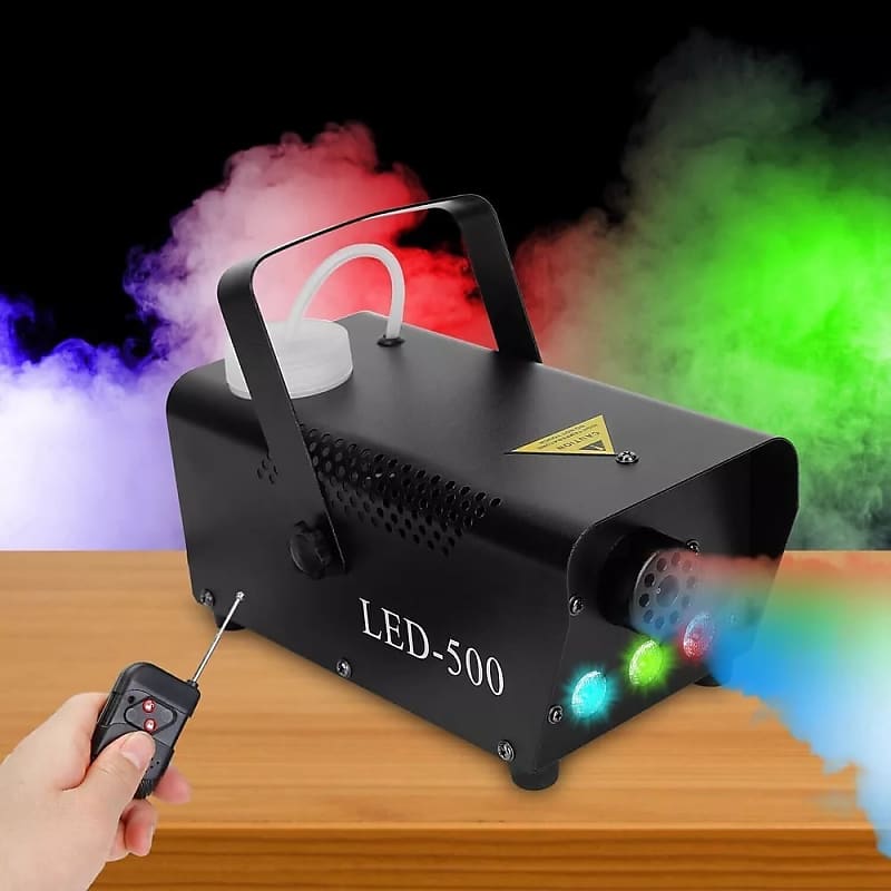 400W Smoke Fog Machine Rgb Multi Color Led Dj Party Stage | Reverb